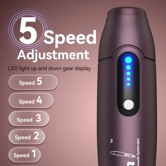 Original Dr Pen A10 micro-aiguilles sans fil Derma stylo équipement de beauté du visage avec 10 pièces cartouche d'aiguille ondulée pour Salon usage domestique SOMUX.SHOP